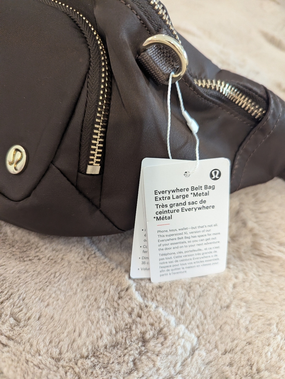Lululemon Everywhere Belt Bag Extra Large 4L Metal - Picture 7 of 9